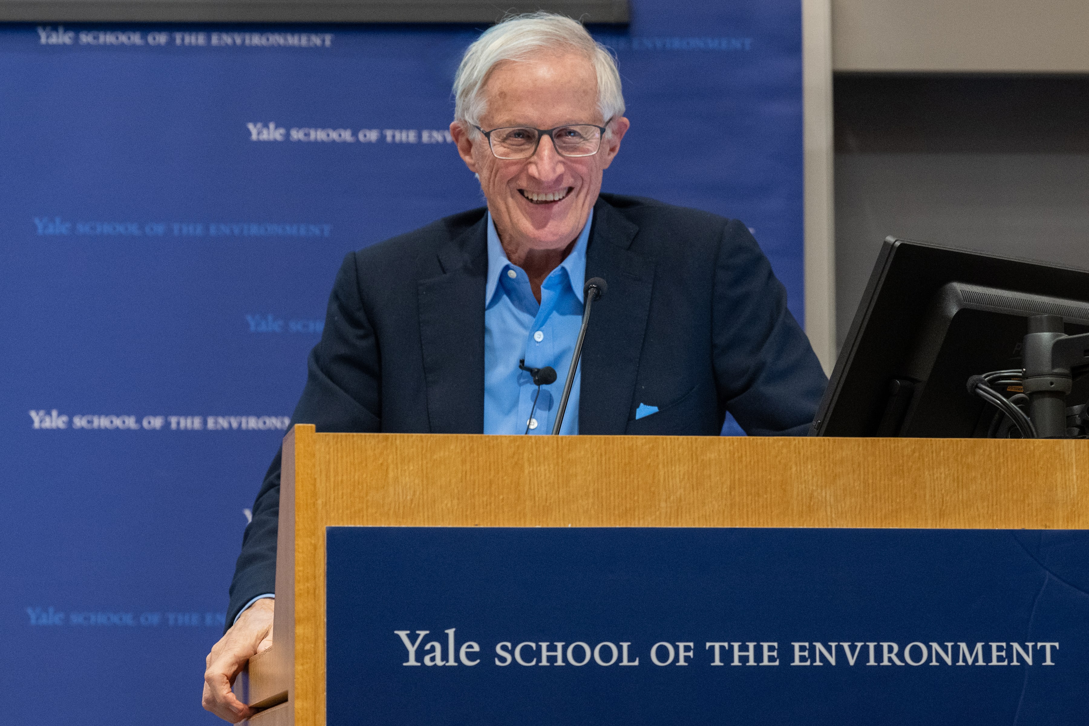 Sterling Professor of Economics and Nobel Laureate Bill Nordhaus at the Climate, Environment and Economic Growth Conference