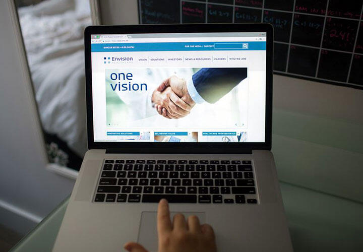 Envision Healthcare’s website. Trading in the company’s bonds due in 2026 indicates investors see a real chance of a restructuring in the future.