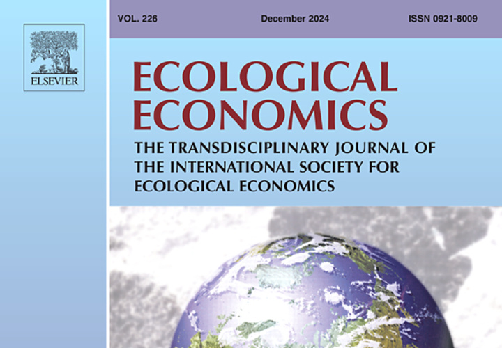 The cover of Ecological Economics